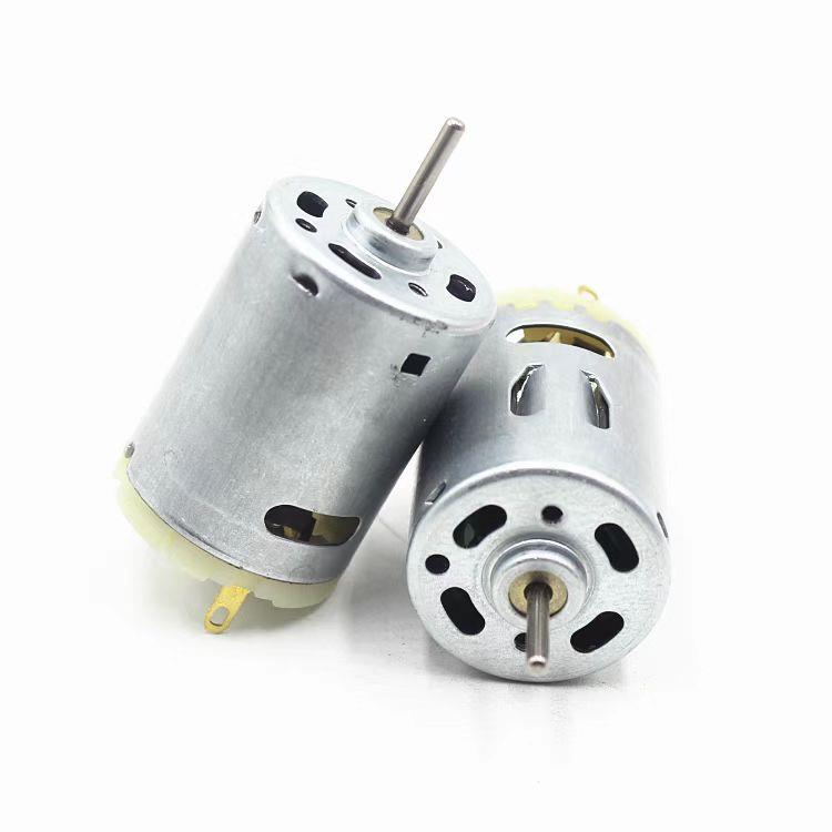 微电机DC12-24v强磁碳刷DIY马达 385大马达直流电机385微型直流款