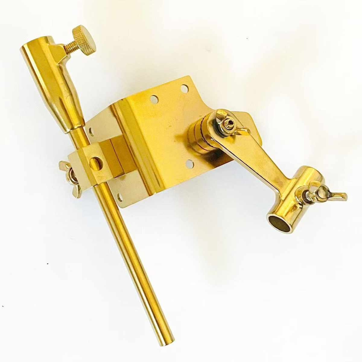 不锈钢钓箱配件拐角五件套钓箱配件伞架万向炮台出口