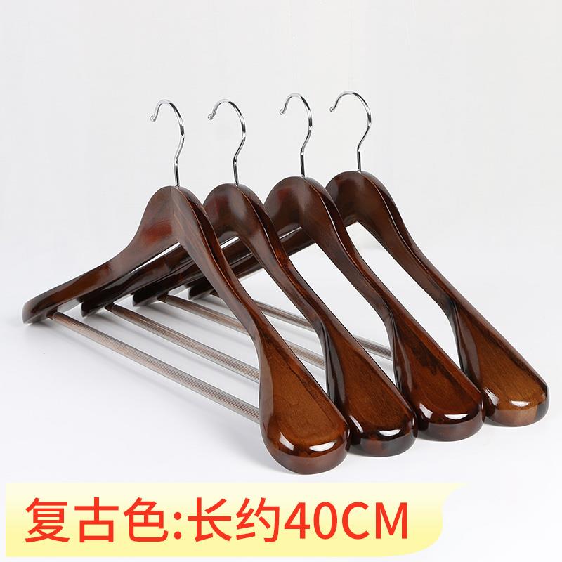 正品女士专用实木架家衣用3C裤裙衣架学生防滑宿舍8女M装学校木头