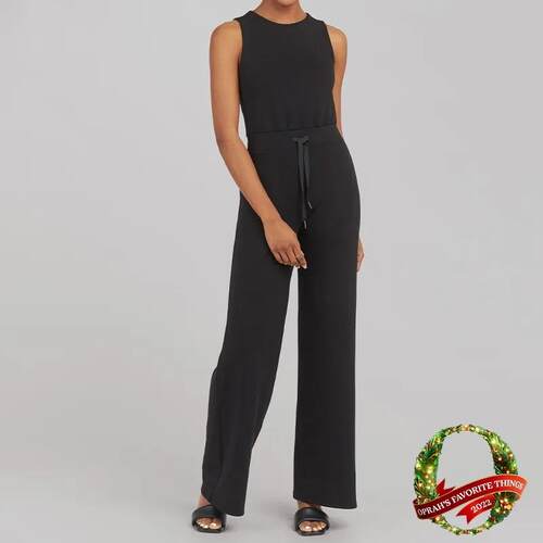 Skinny women's sleeveless pants jumpsuit