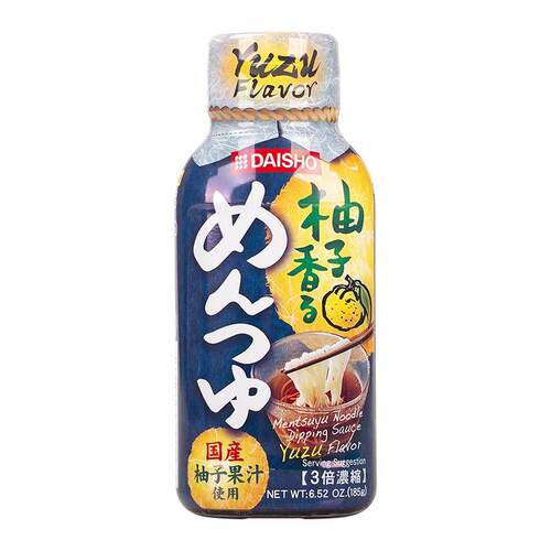 日本进口大逸昌柚子山葵味蘸面汁185g3倍浓缩乌冬面冷面荞麦面汁