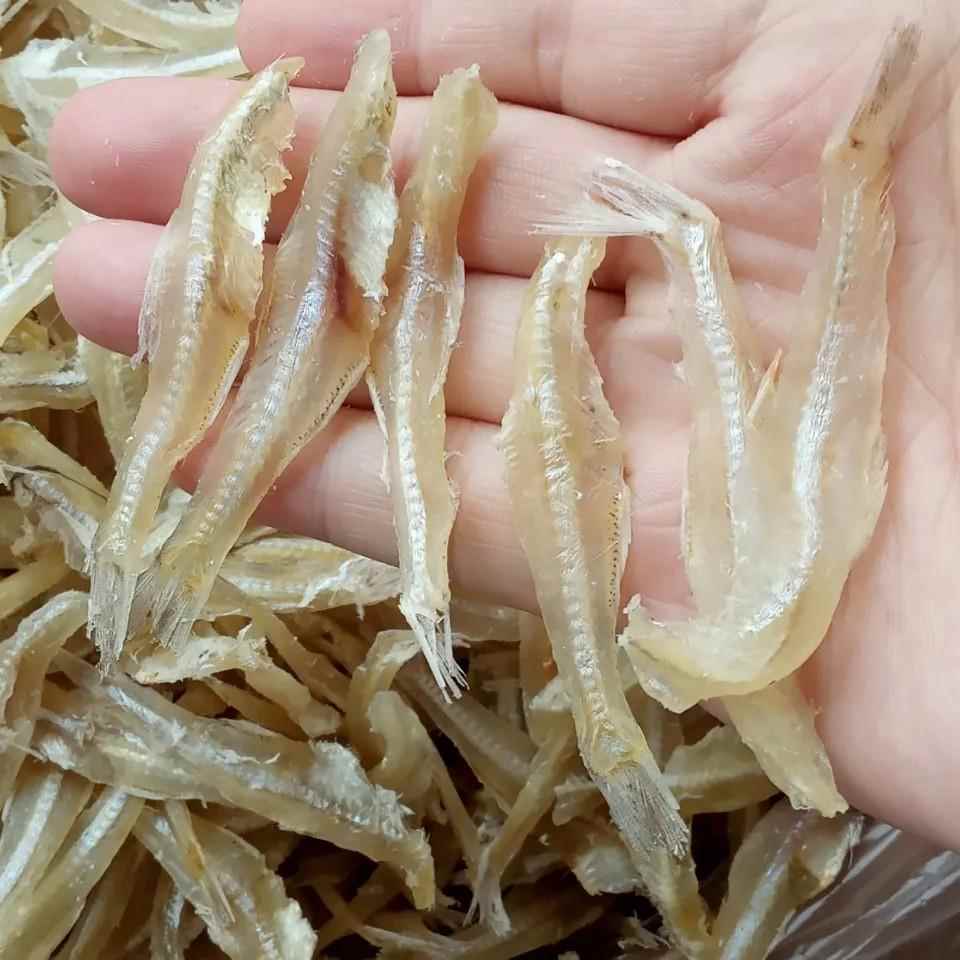 小鱼干无头鱼干白凡鱼微甜公干鱼水晶银鱼干北海特产海鲜干货250g
