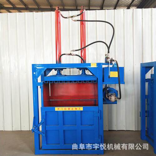 三MST项电金属打捆角机 易拉罐包边料缩机 废品回收压压机
