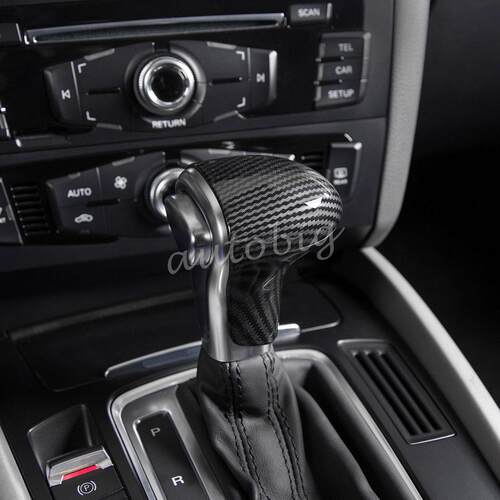 新款A4L/A5/A6L/A7/S6S7Q6Q7改装配件碳纤纹排挡盖档把壳头内饰套