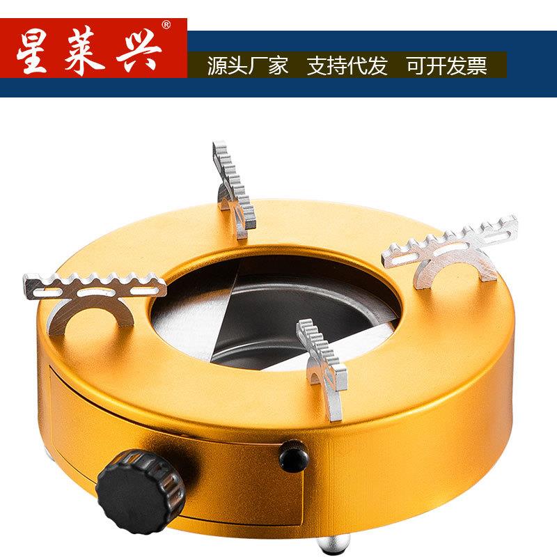 圆形彩色酒精炉火锅干锅锅具家用套装酒店饭店干锅炉商用酒精底座