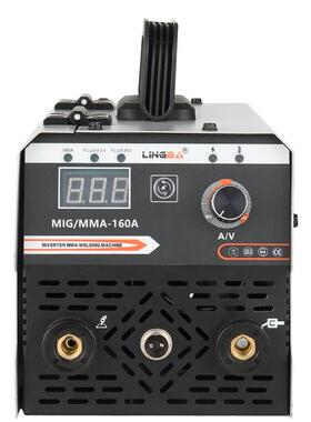 凌霸1kg无气二保焊机10A规2220VM0IGMIG/MMA-/M欧MA-16A电焊机