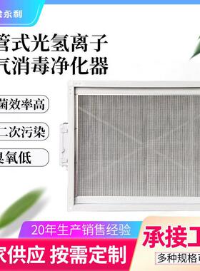 中央空调光氢离子风管管道空气消毒器光催化PHT空气消毒净化机
