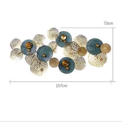 简约现代背景墙面室装创意LLR艺术客卧挂件饰进门新中式厅铁艺壁