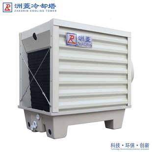 侧出风方塔 横流式方形冷却塔 小型降温散热方塔  洲菱牌冷却塔