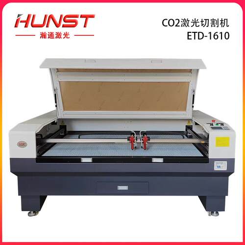 1610单双头激光切割机工艺品广告亚克力80/100/150WCO2激光雕刻机
