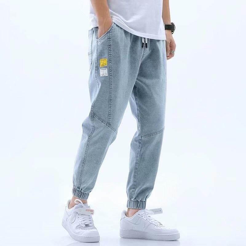 men plus size fat big Jeans Trousers Denim Pants For man