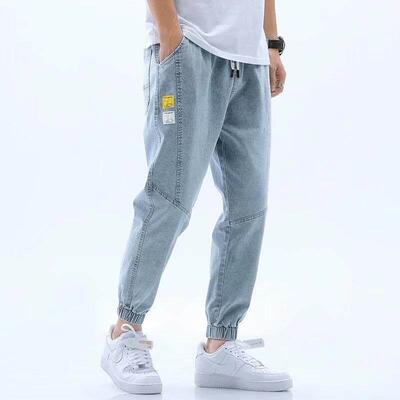 men plus size fat big Jeans Trousers Denim Pants For man
