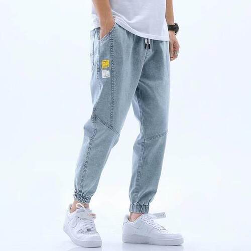 men plus size fat big Jeans Trousers Denim Pants For man