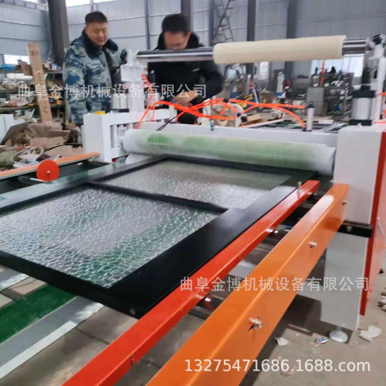 1.6米宽自动覆膜机PVC免漆门保护膜覆膜机多功能橱柜移门覆膜机