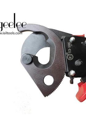 棘轮式电缆剪 TCR-500s 手动线缆剪 单手用电缆剪 伸缩手柄