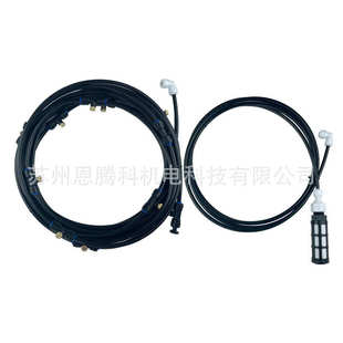 24v泵静音直流泵15m21头低压雾化造雾系统花园灌溉蹦床洒水降温