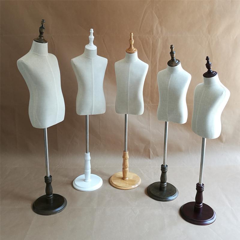 儿童模特 包布模特服装店橱窗半身人体陈列展示架 拍照道具