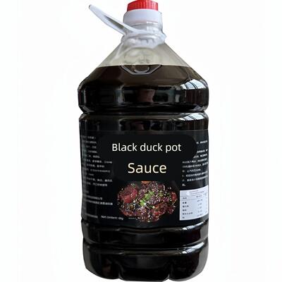 干锅酱黑鸭煲酱料甜辣风味商用麻辣鸭货干锅酱武汉黑鸭风味酱黑鸭