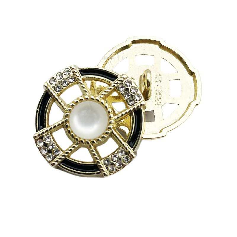 顺捷金属钮扣十字镂空镶钻滴油加虎眼珍珠浅金色小香名媛风扣子,纺织面料/辅料/配套,其他纺织辅料,淘宝优惠券,粉丝福利购,淘宝优惠卷