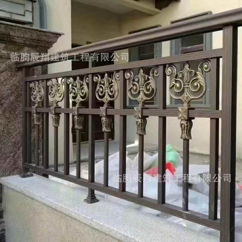 别墅铝豪铝铝合金型艺阳台护栏用露台家栏杆户外合金防护栏花园围