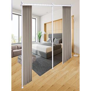 简易屏风隔断帘客家用遮挡分卧室自出租gd001房分隔板厅墙装房间