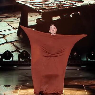 高档泥娃娃弹力服被演出服单套排喜道剧大赛李大脑门舞蹈演出具服