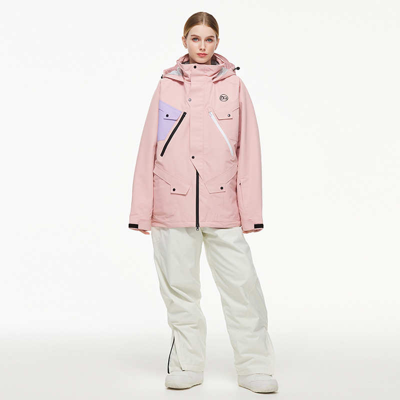 滑雪服女套装男款冬季户外防水保暖加厚滑雪衣裤单板滑雪服套装