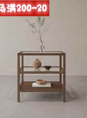 新中式精品桌面展示架中岛货品架样板架置物架服装包包鞋子陈列台