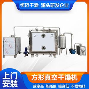 方形真空干燥机 小型实验室用低温干燥箱 静态方形真空烘干设备