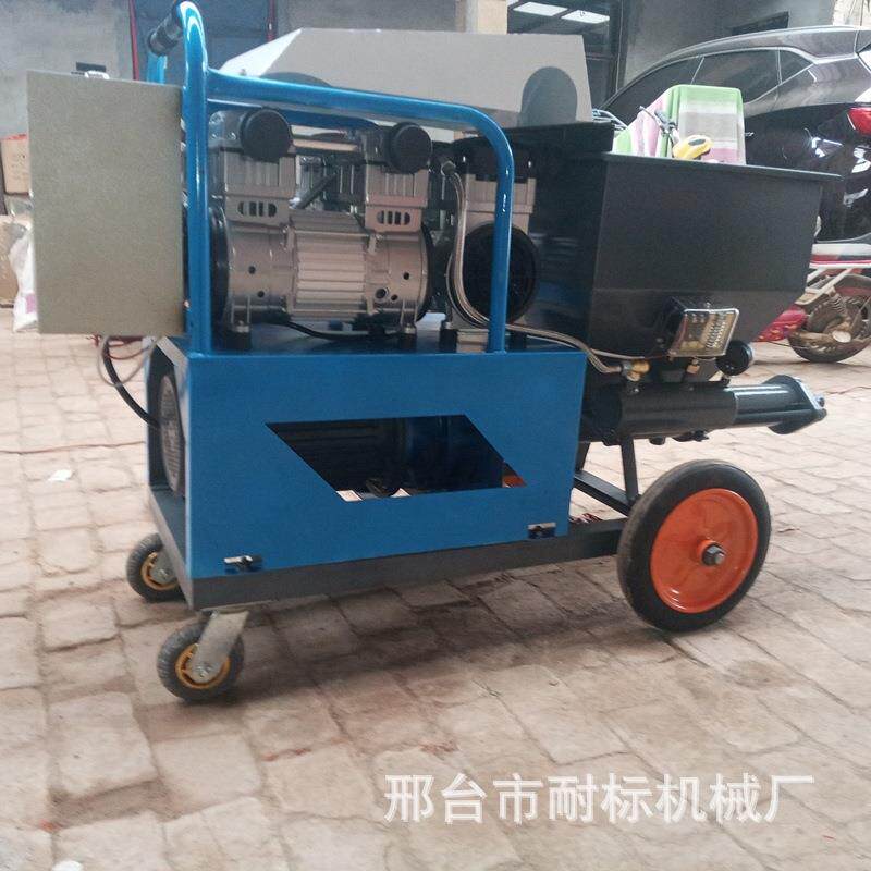 砂浆喷涂机腻子喷涂机双缸柱塞式水泥喷涂机真石漆内外墙喷涂机