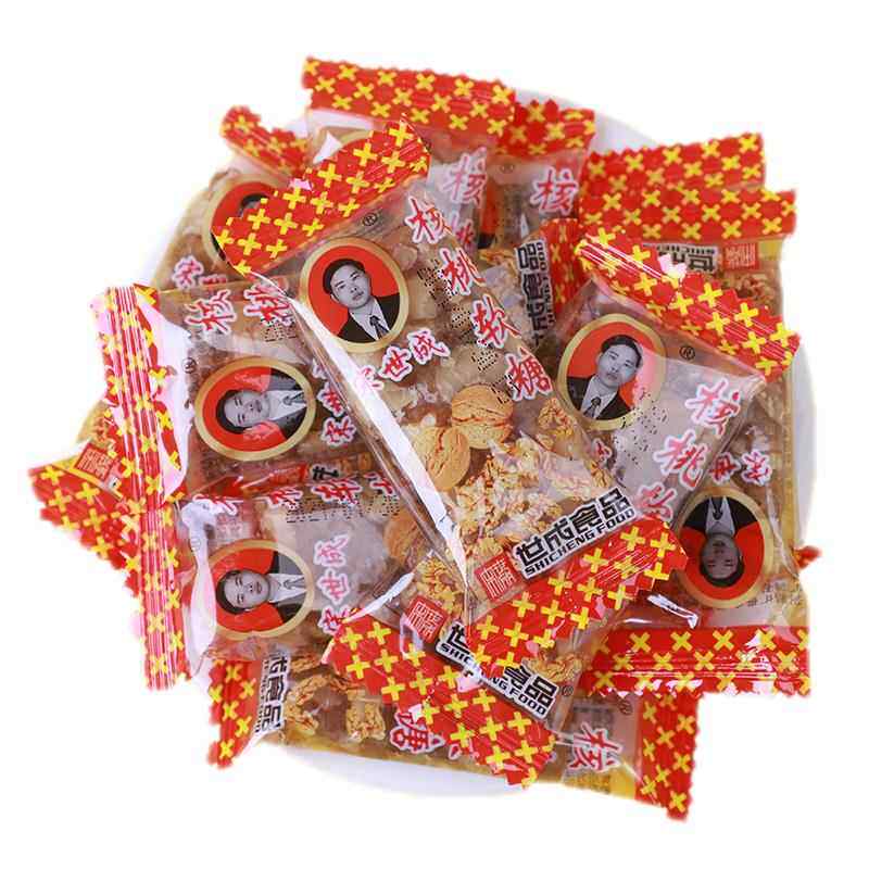 宋世成核桃软糖多口味散装混装500g四川成都特产小吃零食核桃软糕