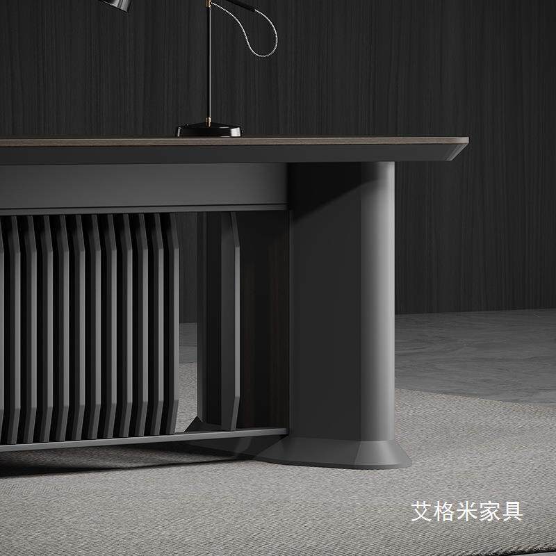 哇噢大班桌新中经式典代公室家具桌椅XY-01办组合经理主管现桌子
