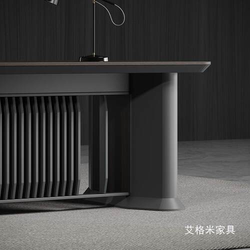 哇噢大班桌新中经式典代公室家具桌椅XY-01办组合经理主管现桌子
