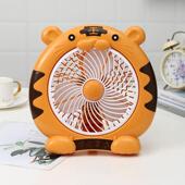 电风扇小型台式 家用学生宿舍大风迷你卡通寝室办公室静音桌面风扇