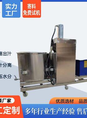 果蔬压榨机同达不锈钢工业液压压榨机桑葚西梅油柑材榨汁机