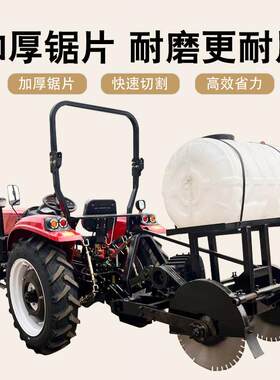 双锯片水泥路面切缝机水网改造地面开槽机商砼路切割机