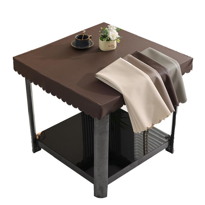 正方形烤火桌子桌布防水床头罩