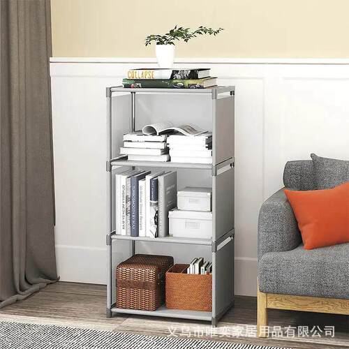 Floor book shelf bookshelf书架 desktop storage rack simple