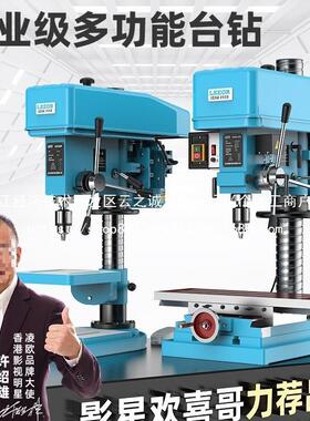 凌欧台钻台式钻床Z516 Z4120 Z4132钻攻两用机ZS4116钻铣床ZX7016