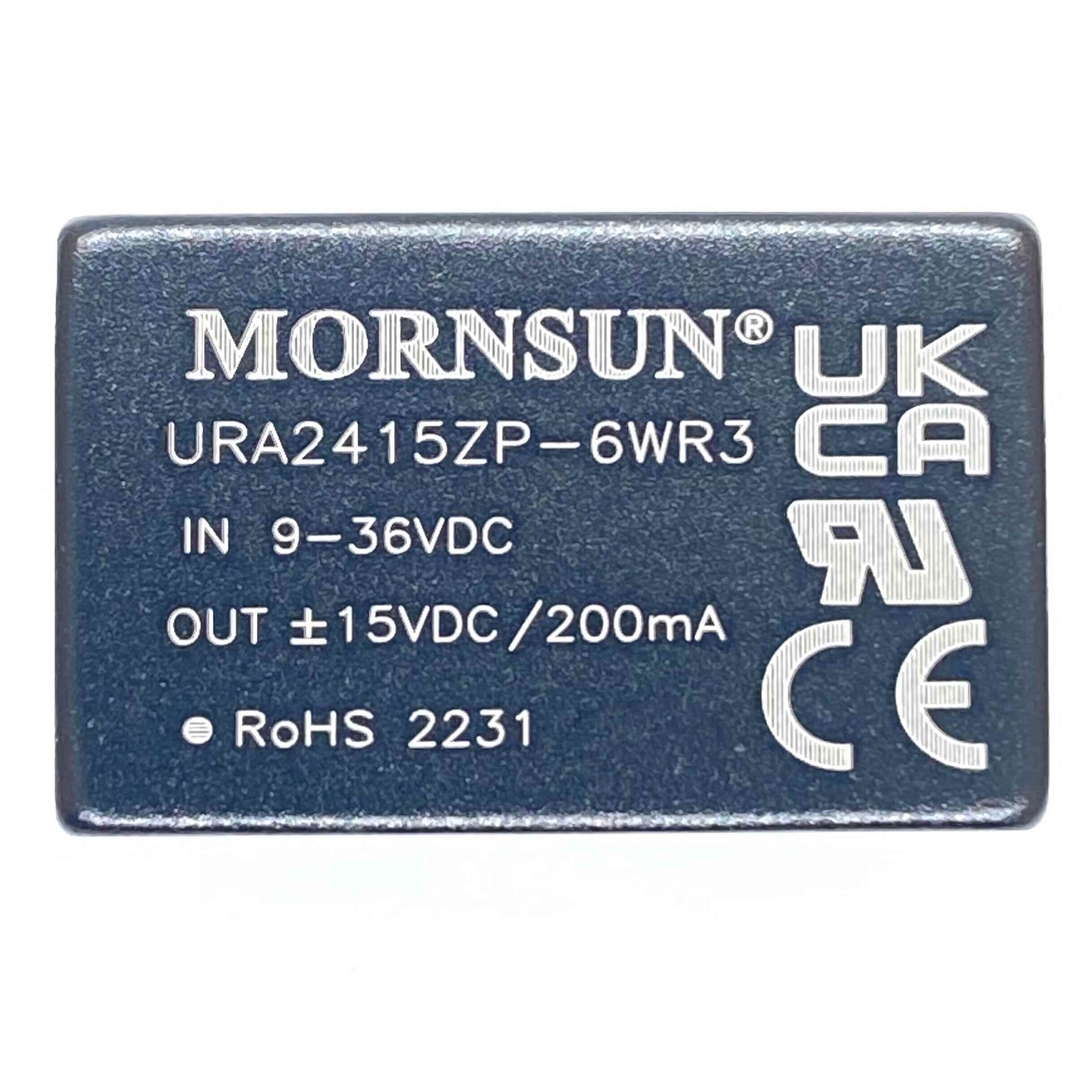 URA2415ZP-6WR3金升阳DC-DC电源模块9-36V转正负15V0.2A 6W可直拍