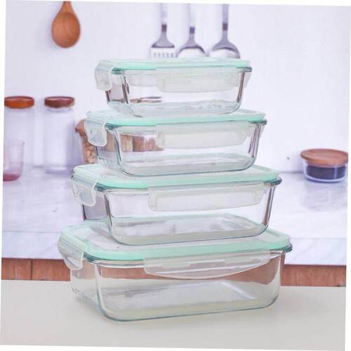 plastic food fruit storage box container lunch fridge big