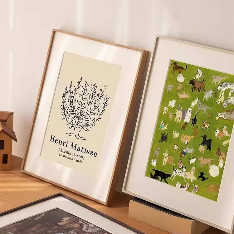 窄边铝合金a3相框挂墙金属50海报框外框70拼图裱框A4画框装裱