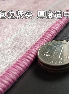 GZ6M儿公主房粉色花朵F75H89H9圆形地毯童孩卧室床边电垫子阅女读