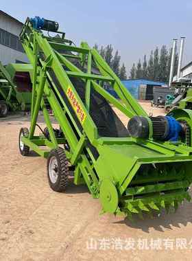 养殖用可活灵升降储取EWZ草机四米五米池可选青扒料机牛羊场草挖