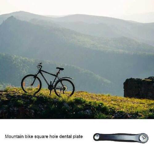 Steel ABS Mountain Bike Crank Arm Modified Left 5-8 Speeds