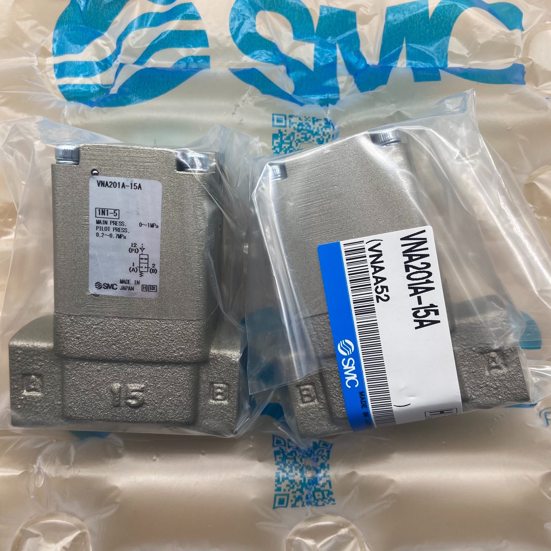 SMC原装正品气控阀VNA201A-15A 现货销售