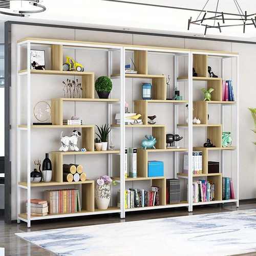 货架置物架多层产品展示架自由组合办公室隔断陈列架储物茶叶展柜