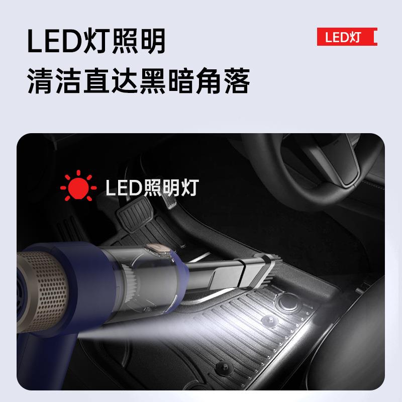新款桌面车载吸尘器无线吸吹一体手持吹尘抽气小型吸尘器汽车专用