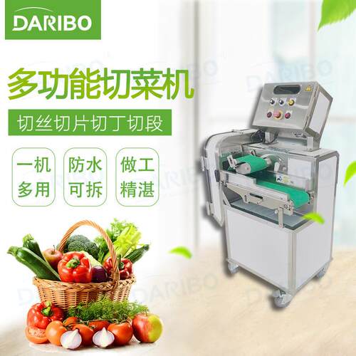 多功能双头切菜机学校食堂菜馅机包菜切丝机胡萝卜切片土豆切丁机