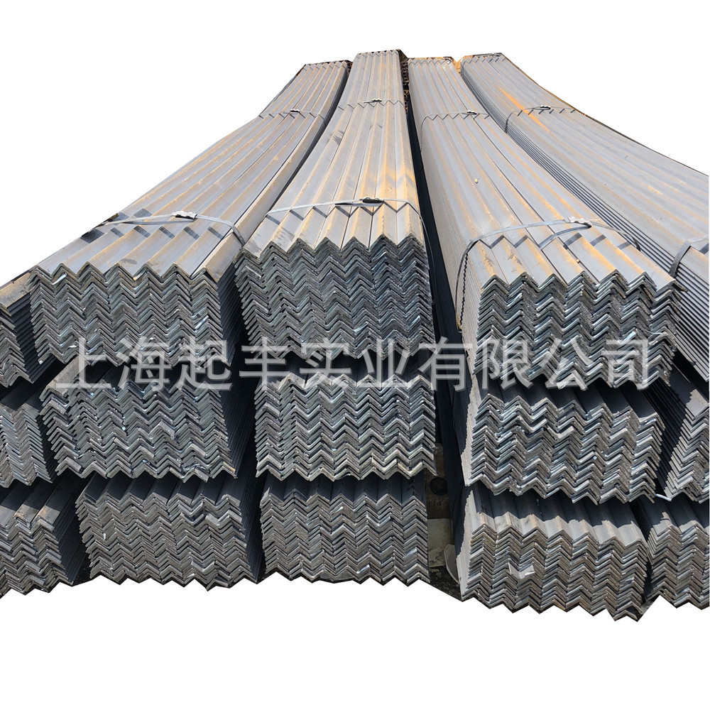 Q355B角钢热轧角钢100*12 镀锌角钢三角铁100*14热镀锌槽钢工字钢